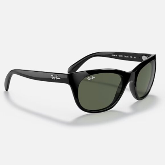 Rayban RB4216 56mm Women\'s Sunglasses Polished Black/Dark Green main image 3